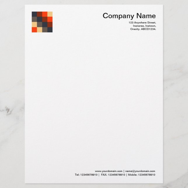Colour Squares 02 Letterhead (Front)