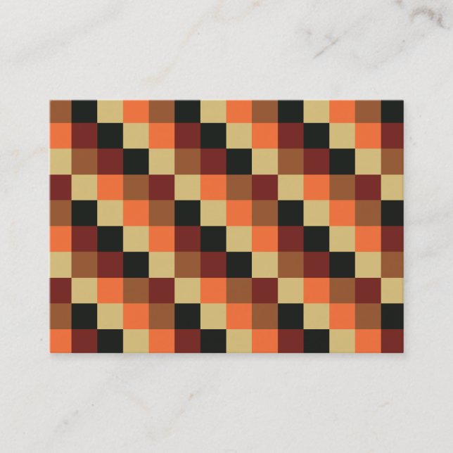 Colour Squares 04 Business Card (Front)
