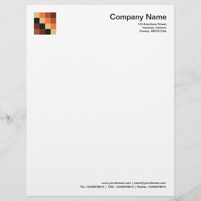Colour Squares 04 Letterhead (Front)
