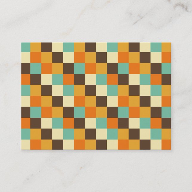 Colour Squares 05 Business Card (Front)