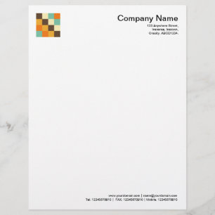 Colour Squares 05 Letterhead