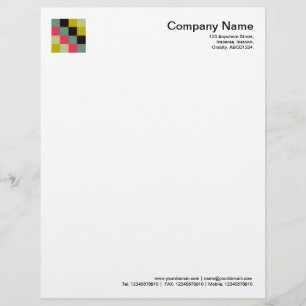 Colour Squares 06 Letterhead