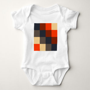 Colour Squares Baby Bodysuit