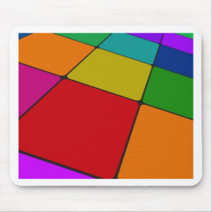 Colour Squares Mouse Pad