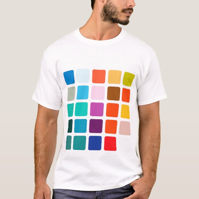 Colour Squares T-Shirt (Front)