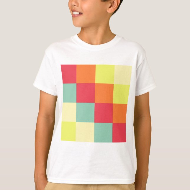 Colour Squares T-Shirt (Front)