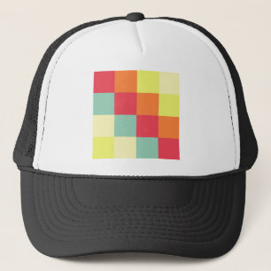 Colour Squares Trucker Hat