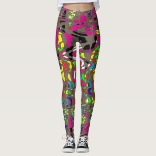 Colour Static Leggings