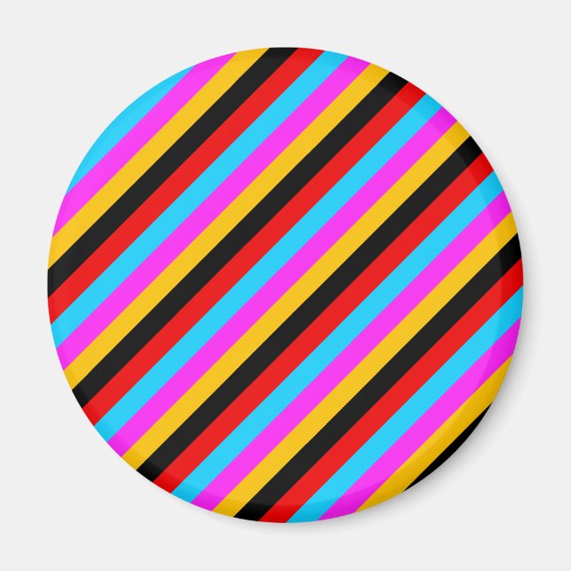 Colour Stripe Magnet (Front)