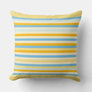 Colour Striped 131214 Throw Pillow
