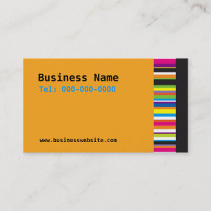 Colour Stripes Business Card