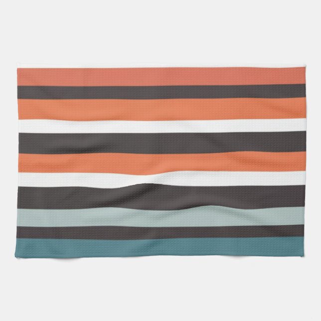 Colour Stripes Kitchen Towel (Horizontal)