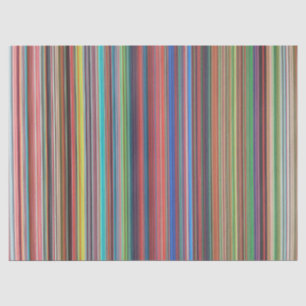 colour stripes tissue paper