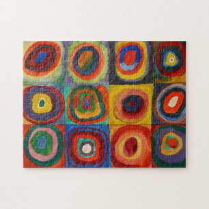 Colour Study, 1913 by Wassily Kandinsky Jigsaw Puzzle