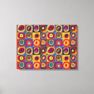 Colour Study by Wassily Kandinsky Canvas Print
