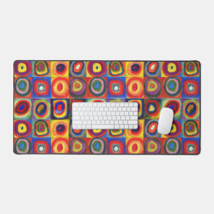 Colour Study by Wassily Kandinsky Desk Mat