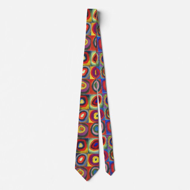 Colour Study by Wassily Kandinsky  Tie (Front)