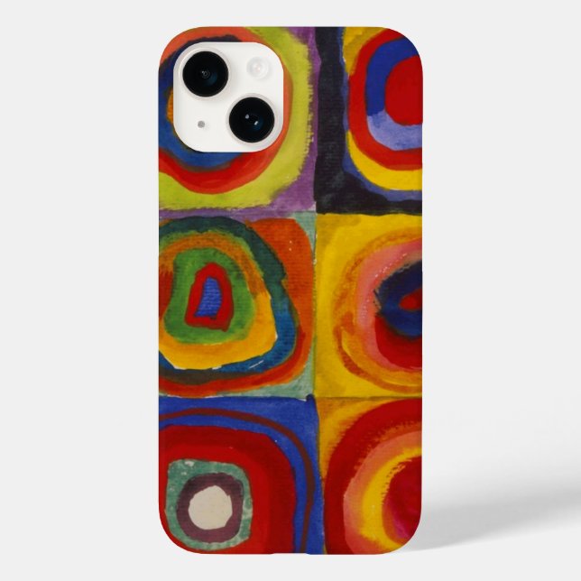 Colour Study of Squares Circles by Kandinsky Case-Mate iPhone Case (Back)