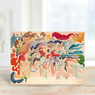 Colour Study   Rik Wouters Card