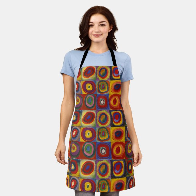 Colour Study - Wassily Kandinsky Apron (Worn)