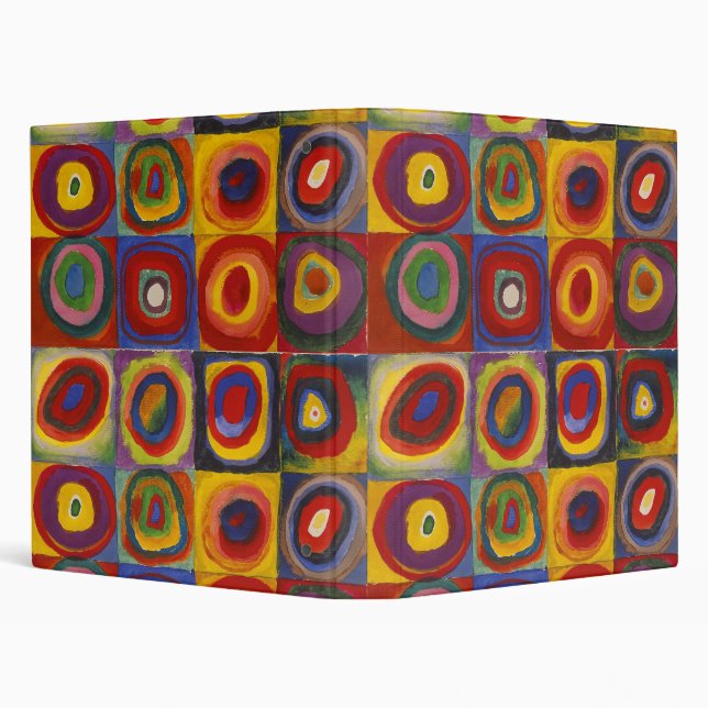 Colour Study - Wassily Kandinsky Binder (Background)