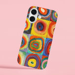 Colour Study | Wassily Kandinsky iPhone 16 Case<br><div class="desc">Colour Study, Squares with Concentric Circles (1913) | Wassily Kandinsky’s Colour Study: Squares with Concentric Circles is a vibrant exploration of colour and form, featuring a grid of squares filled with concentric circles in an array of bold and contrasting hues. Each square contains unique colour combinations, creating a visual rhythm...</div>