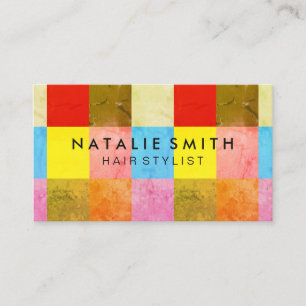 Colour Swatches Business Card
