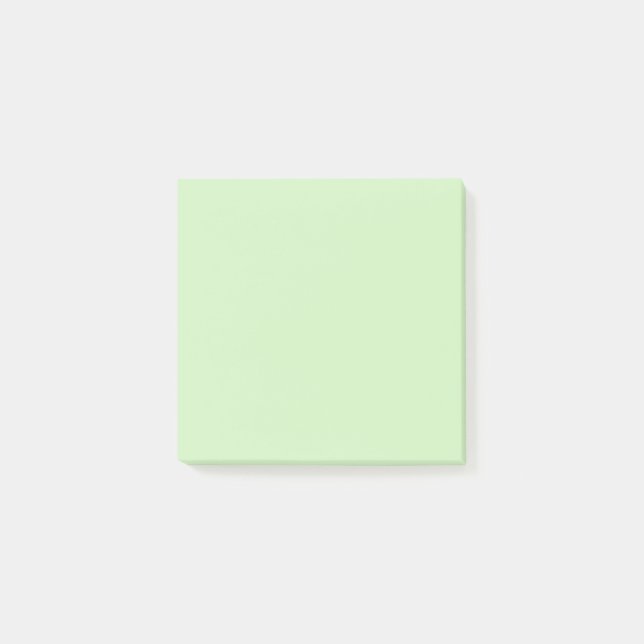 colour tea green post-it notes (Front)
