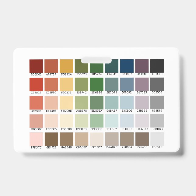 Colour Test Badge (Front)