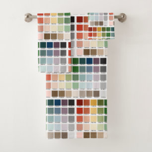 Colour Test Bath Towel Set