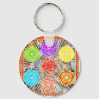 Colour Therapy Graphics : Healing Energy Chakra Keychain