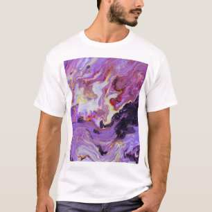 Colour tone acrylic paints, abstract. T-Shirt