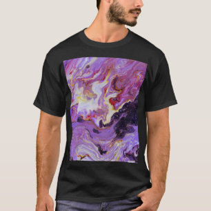 Colour tone acrylic paints, abstract. T-Shirt