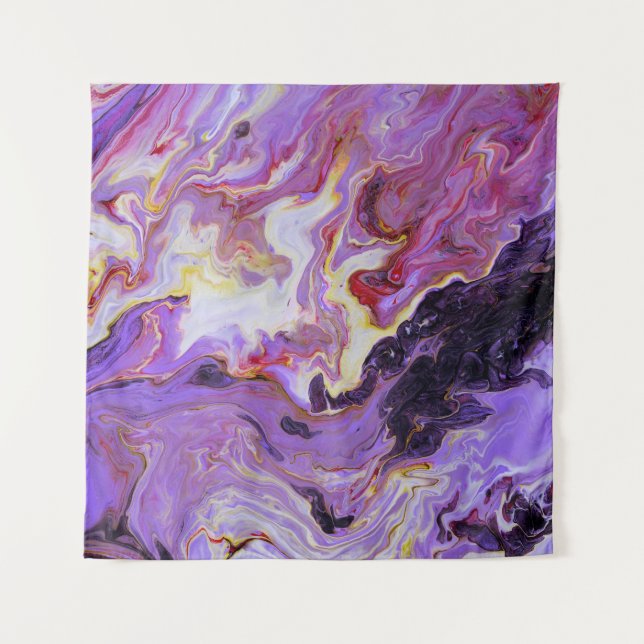 Colour tone acrylic paints, abstract. tapestry (Front)