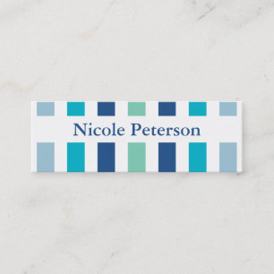 Colour Trend Blue Mommy Calling Card