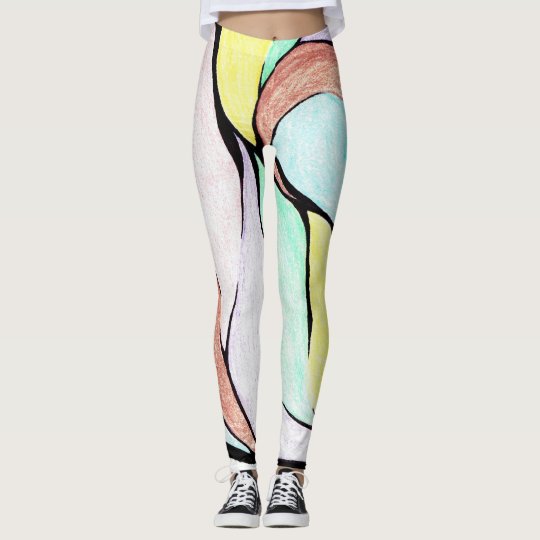 Colour Twist (Pastel Mix) Leggings
