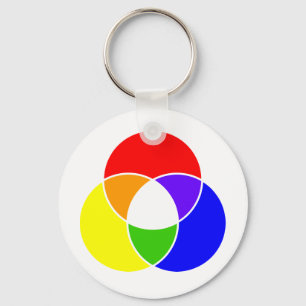 colour venn diagram keychain