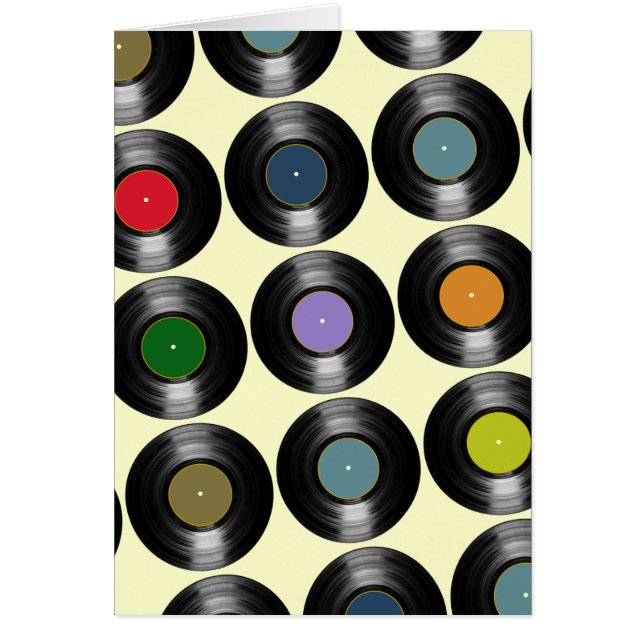 colour vinyl records pattern (Front)