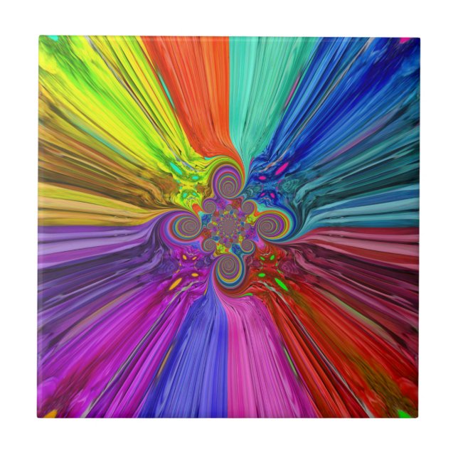 Colour Vortex Tile (Front)