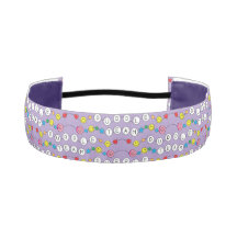 Colour War Purple Team Hair Accessory