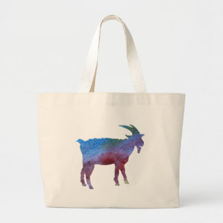 Colour Washed Goats Large Tote Bag