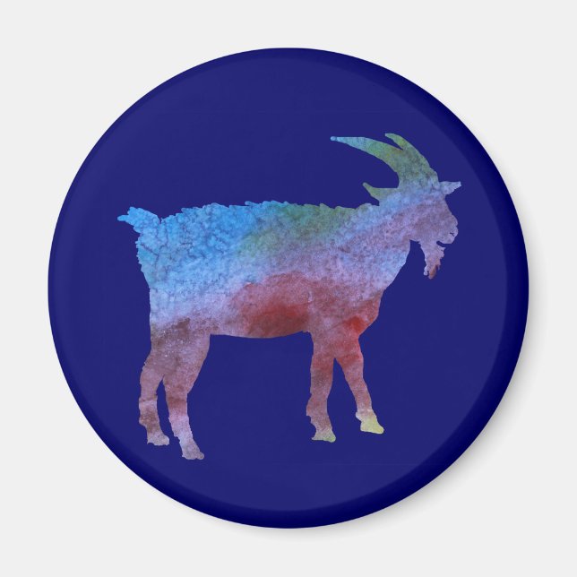 Colour Washed Goats Magnet (Front)