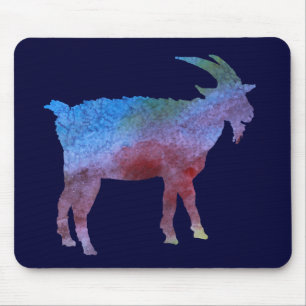 Colour Washed Goats Mouse Pad