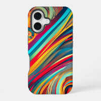Colour Wave Fusion – Modern Abstract Swirl Art