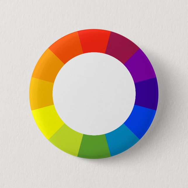 colour wheel 2 inch round button (Front)