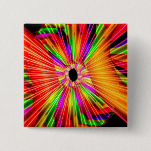 Colour Wheel 2 Inch Square Button
