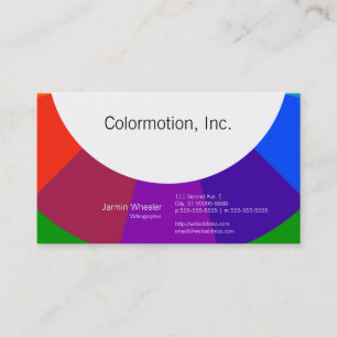 Colour Wheel Business Card