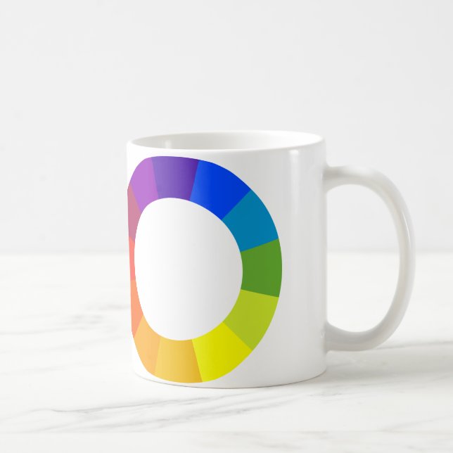 colour wheel coffee mug (Right)