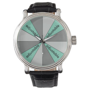 Colour Wheel Grey adjustable Watch