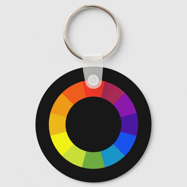 colour wheel keychain (Front)